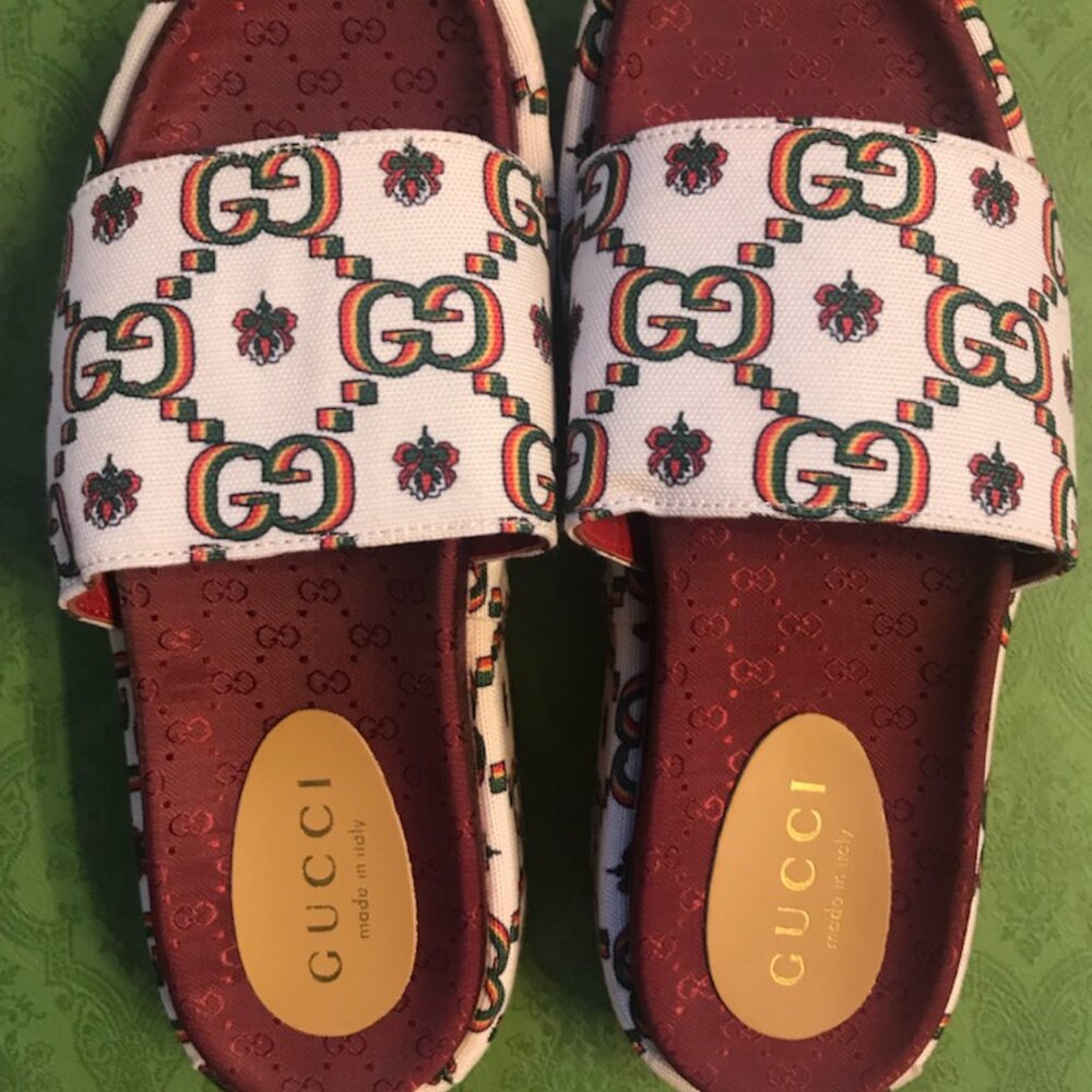 Gucci Platform Slides RARE find - Made in Italy Size 40 (US size 10)